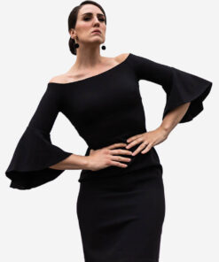 Eline short dress black